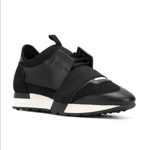 *FAST SALE‼️100% ORIGINAL* Balenciaga Racerunner Black Sneakers Men Women
