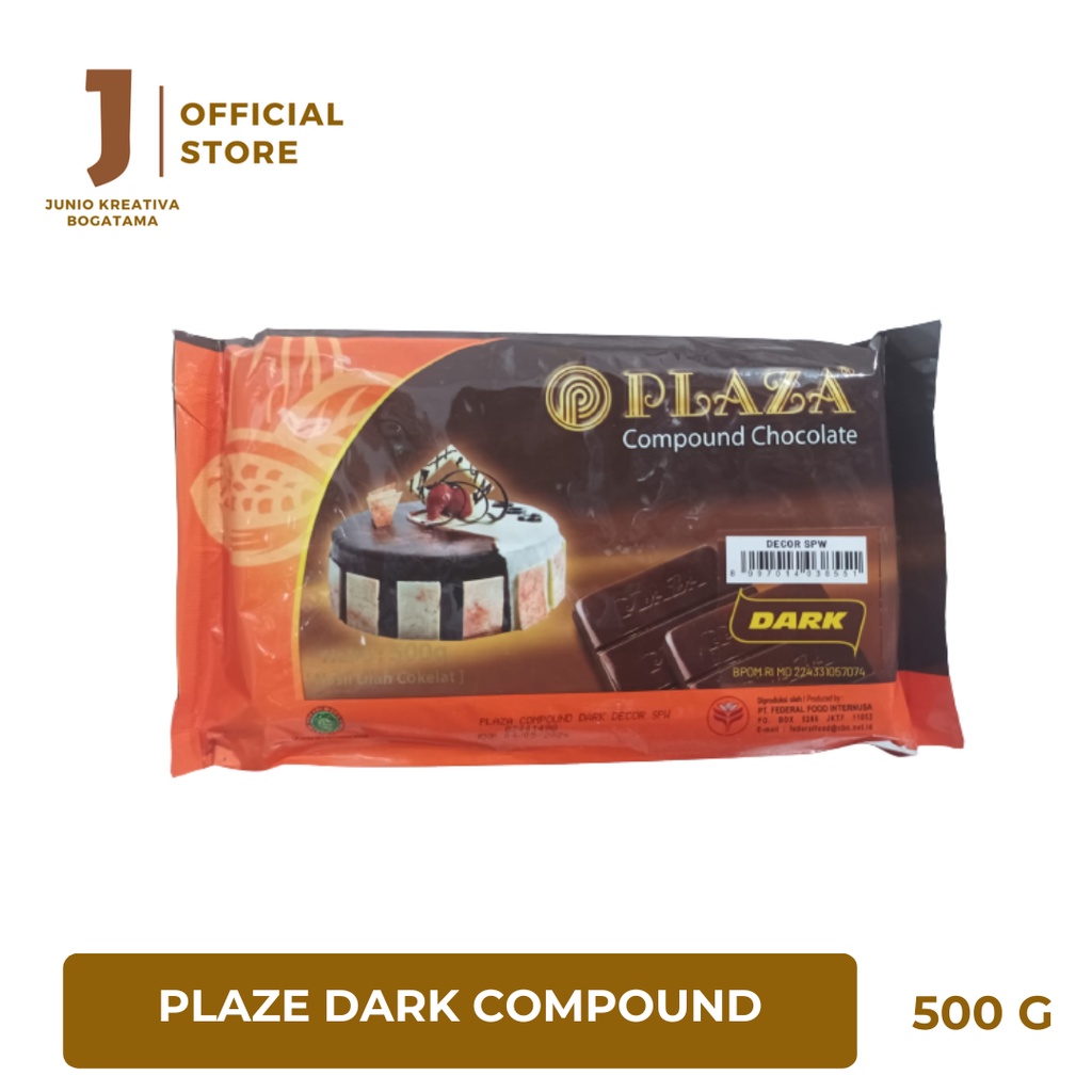 

Plaza Dark Chocolate Compound 500 Gram