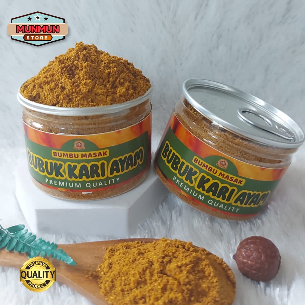 

Pet Can Rempah Bubuk Kari Ayam Bumbu Kari Ayam Kualitas Premium