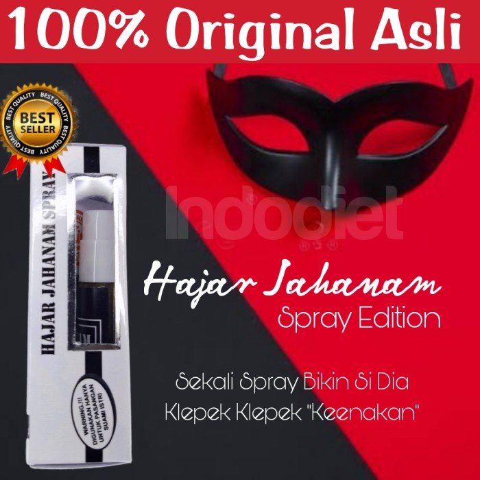 Hajar Alfiah SPRAY Tahan Lama Pria Kuat Original Asli Premium Herbal