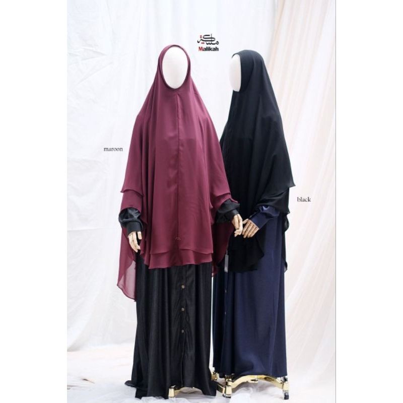 Arabian chiffon Khimar by Malikah
