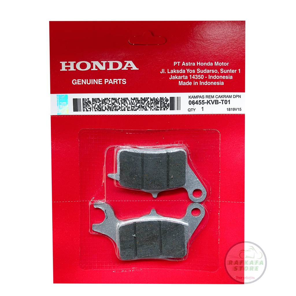 Paket kampas rem depan dan belakang Beat FI POP SPORTY VARIO SCOOPY
