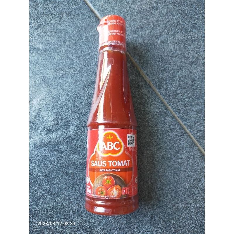 saus tomat abc botol 135ml