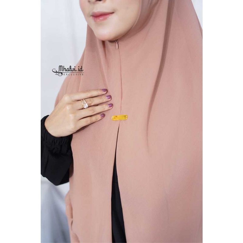 khimar instan zipper syari kerudung jumbo hijab jumbo uk 150×150cm lasercut hijab instan pake resleting