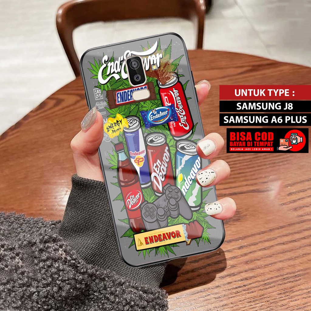 Case Samsung J8 / A6 Plus - AGM CASE - Fashion Case hp Samsung J8 - Casing hp Samsung A6 Plus - Sili