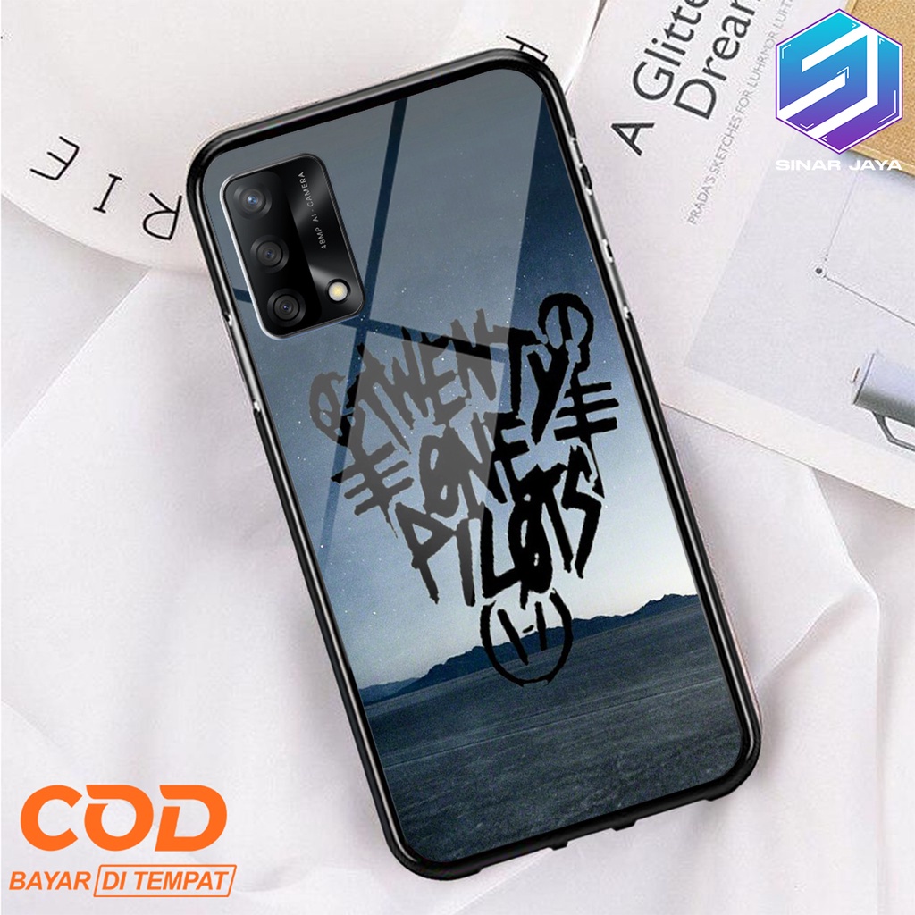 [SJ370] Case Oppo A74 Hardcase 2D Glossy Case Motif Terbaru - Custom Case - Casing - Hardcase - Soft