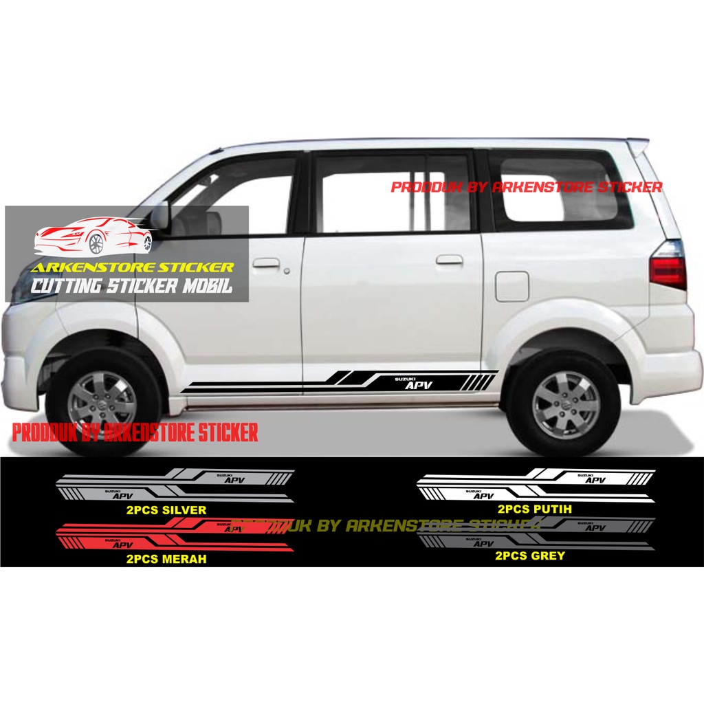 cutting sticker mobil APV cutting sticker mobil suzuki APV terbaru