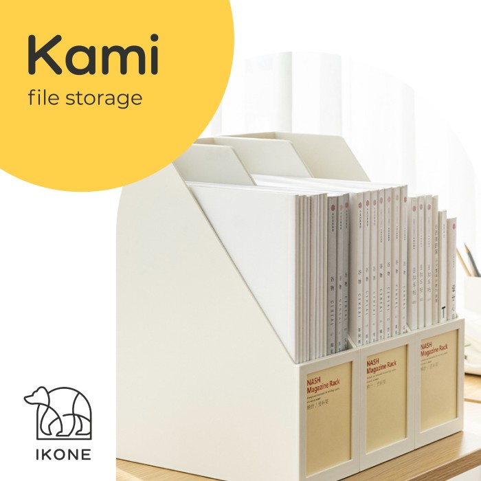 

Terlaris IkoneKami File Storage Box Organizer Magazine File Bindex Berkas
