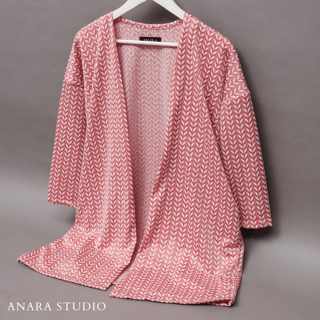 ANARA Gaudi Outer Knit | Outer Motif Lengan Panjang