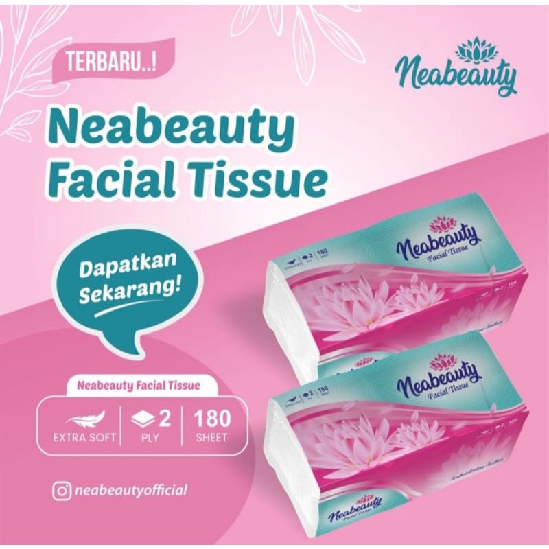 [GROSIR] TISU TISUE TISSUE FACIAL WAJAH 2PLY 2 PLY KECANTIKAN MURAH 180SHEET MURAH TERMURAH