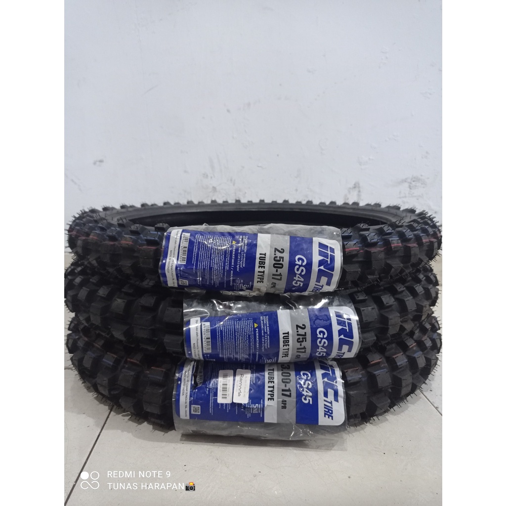 BAN LUAR IRC TRAIL GS 45 TUBETYPE -RING 14