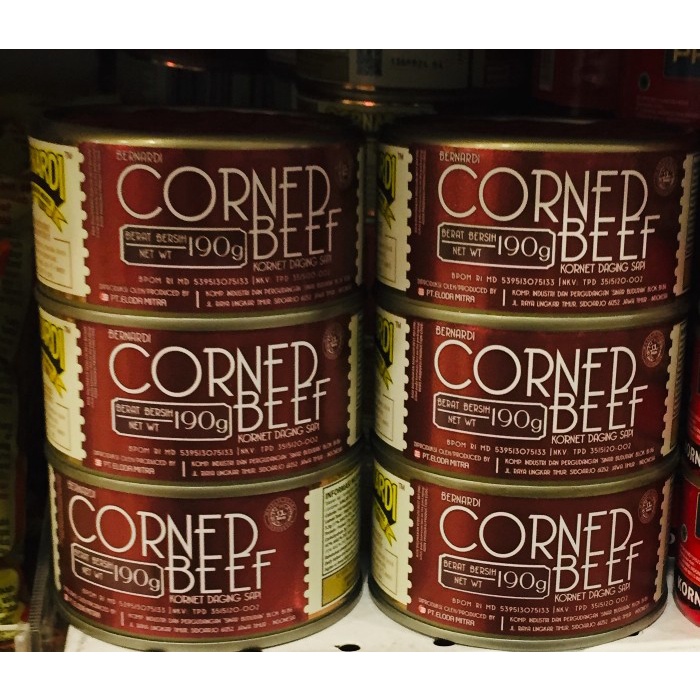 

BERNARDI CORNED BEEF 190GR