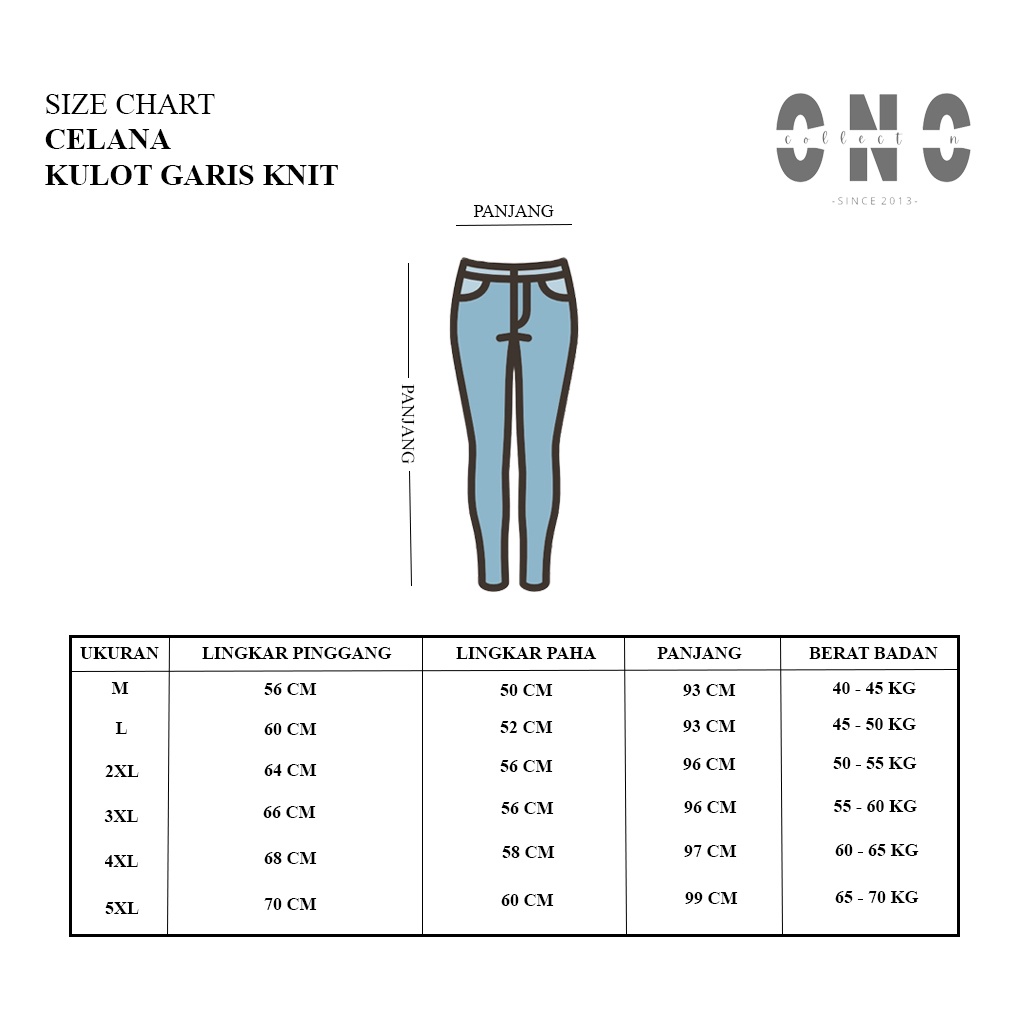 Kulot Wanita Gris Knit | Kulot Knit