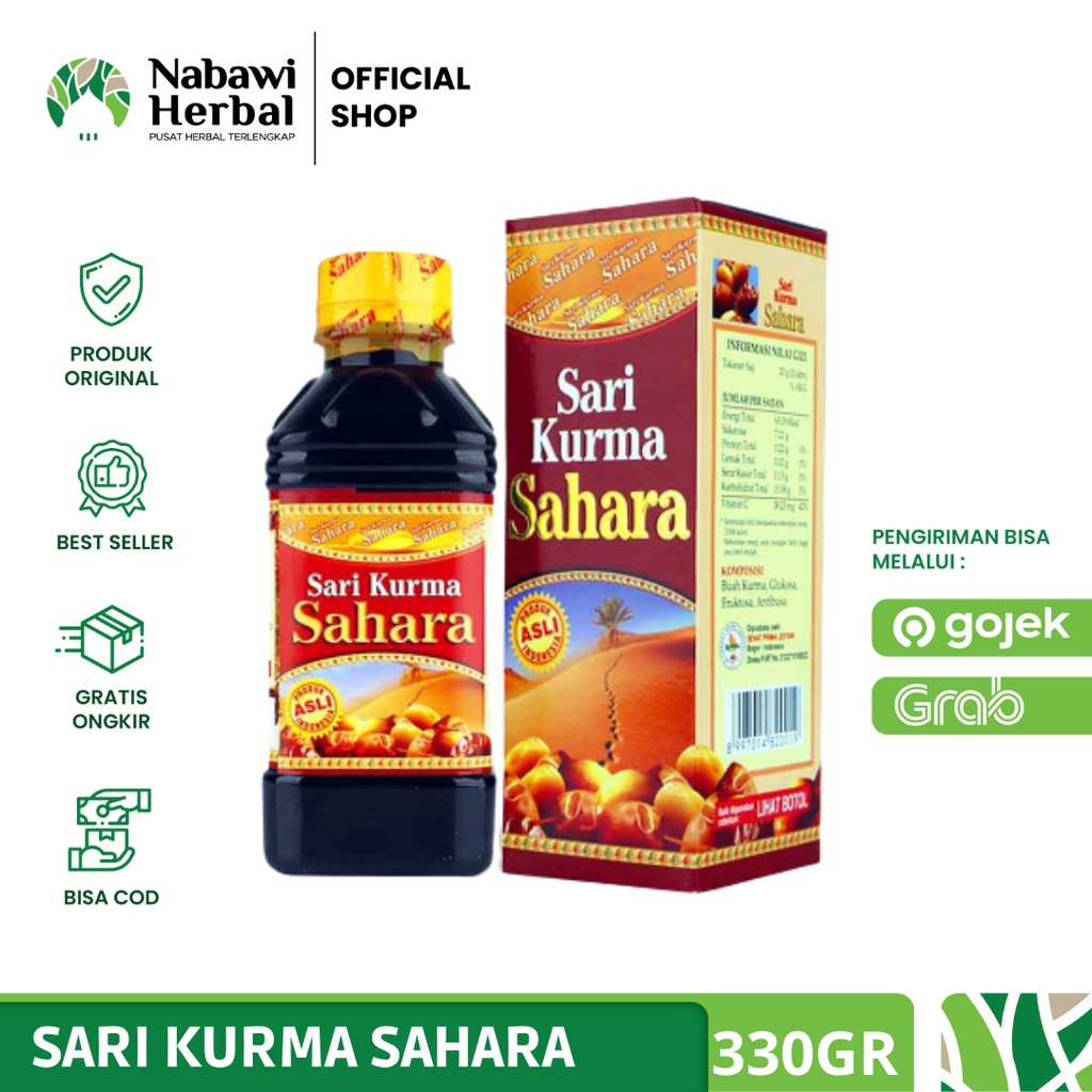 

Sari Kurma Sahara 330gr