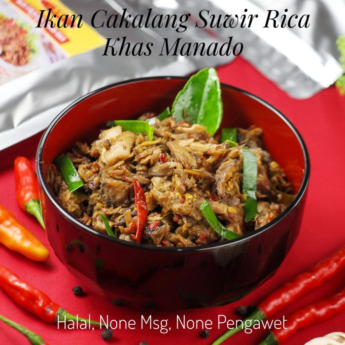 

IKAN CAKALANG SUWIR KHAS MANADO.