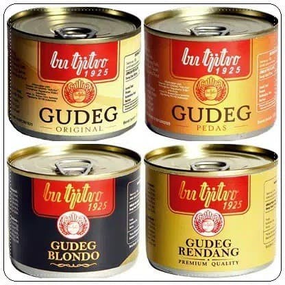 

PAKET HEMAT GUDEG KALENG BU TJITRO KOMLIT 4 VARIAN /TERBARU ASLI 100%