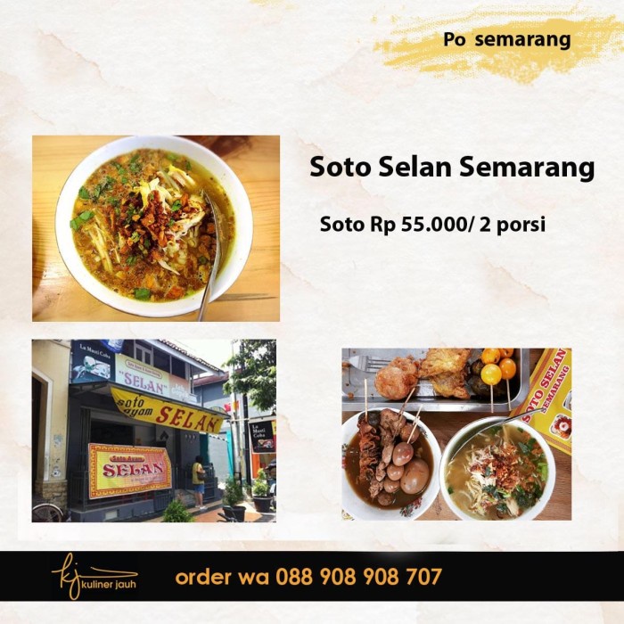 

SOTO SELAN SEMARANG