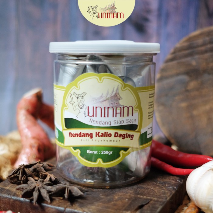 

RENDANG KALIO DAGING 250GR / RENDANG KALIO DAGING UNINAM