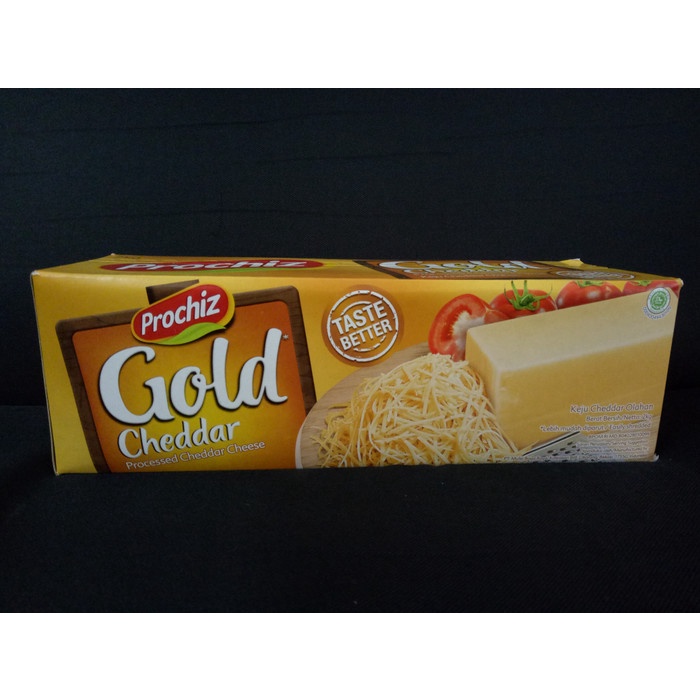 

PROCHIZ GOLD CHEDDAR / KEJU OLAHAN / CHEDDAR CHEESE / KEJU BATANG 2KG