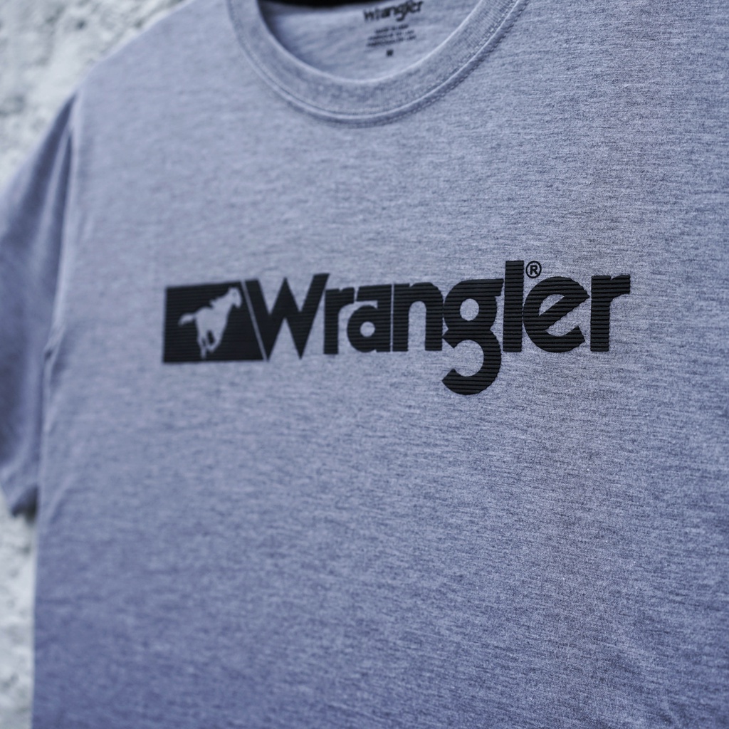 Kaos Wrangler - Kaos Pria Emboss