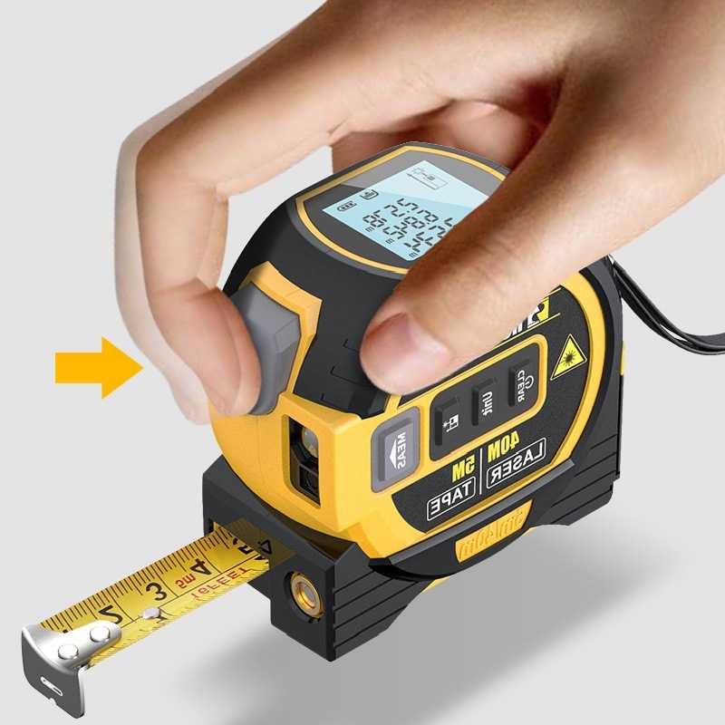 Meteran Laser Digital Pengukur Jarak Rangefinder Tape Measure 3 in 1 - LD-14