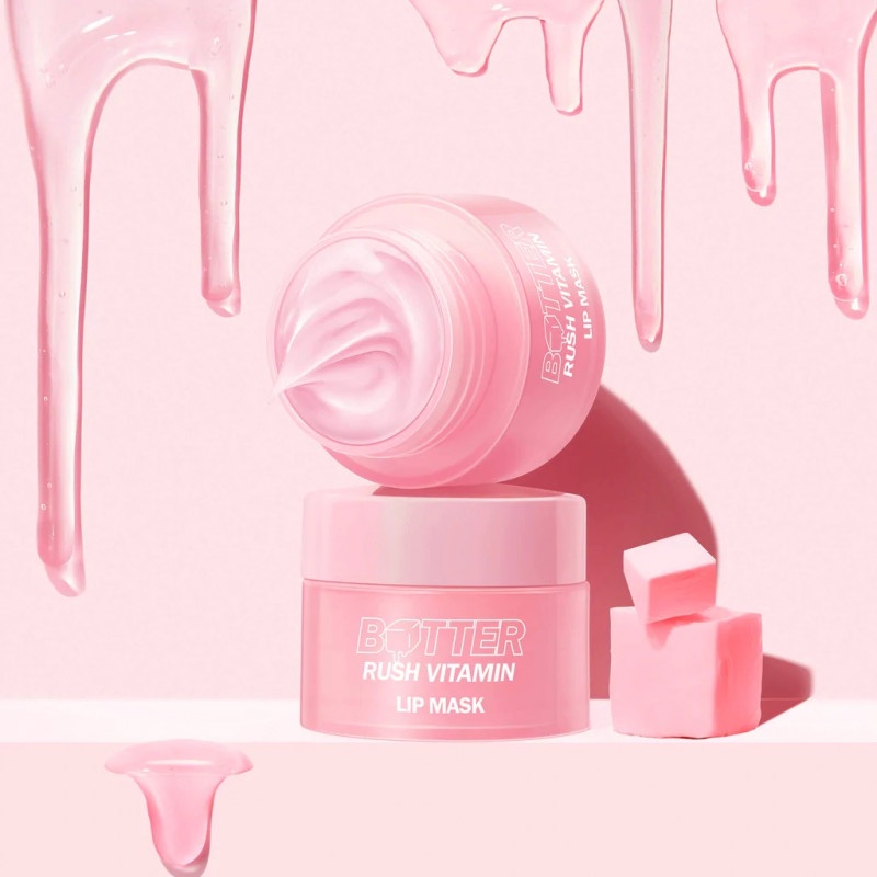 [BPOM] [100%ORI&amp;READY]BNB barenbliss Butter Rush Vitamin Lip Mask Moisturizing Lip Balm「Masker Bibir Cerah」