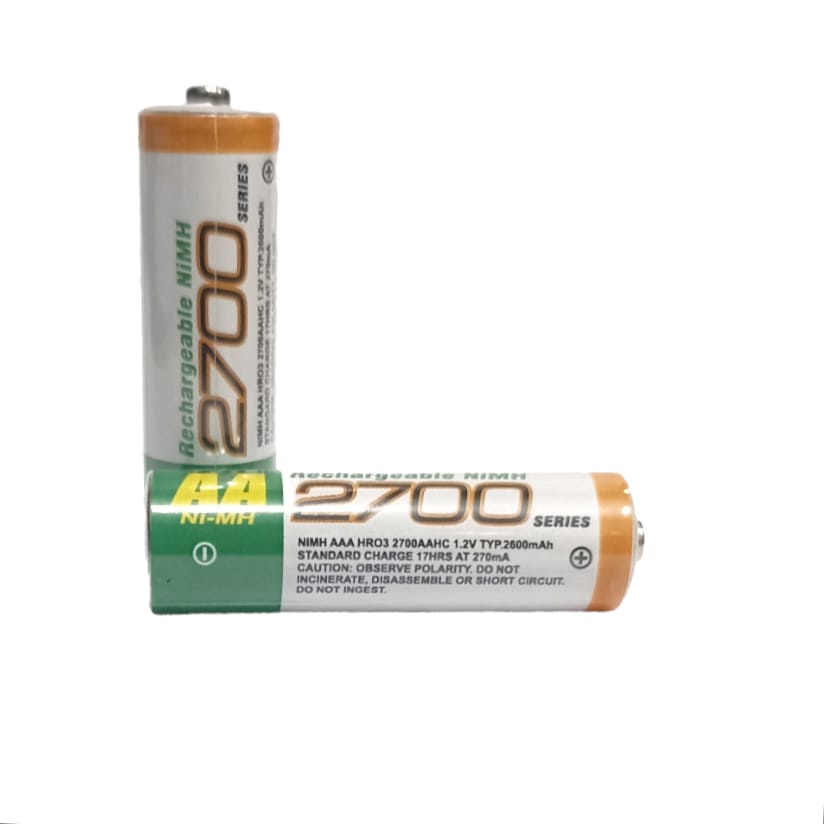 Batre A2 Cas Multiguna NI-MH 1.2V-2700mAh Full Power Paket 2pcs