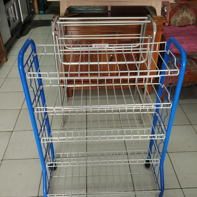 Rak Sepatu Sendal Master 5 Susun/Rak Sepatu Besi 5Susun