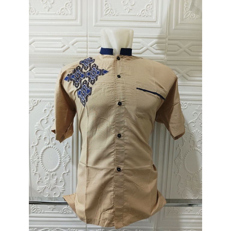 BAJU KOKO WARNA LENGAN PANJANG