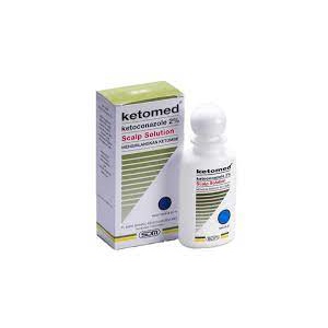 Ketomed Scalp Solution - Shampo Anti DHT & Ketombe 60ml / Anti DHT & Dandruff Shampoo 60ml