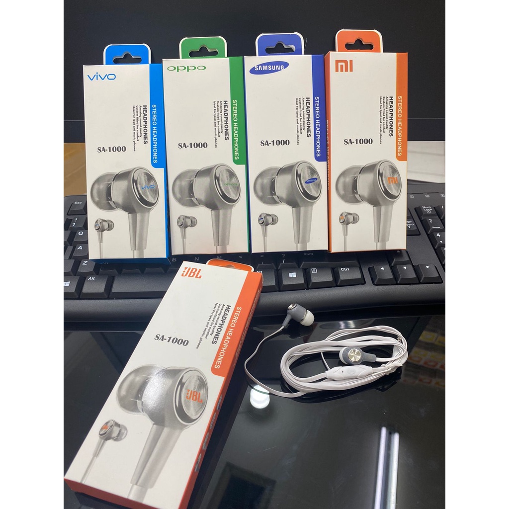 Handfree/Headset Branded Stereo SA-1000 Extra Bass