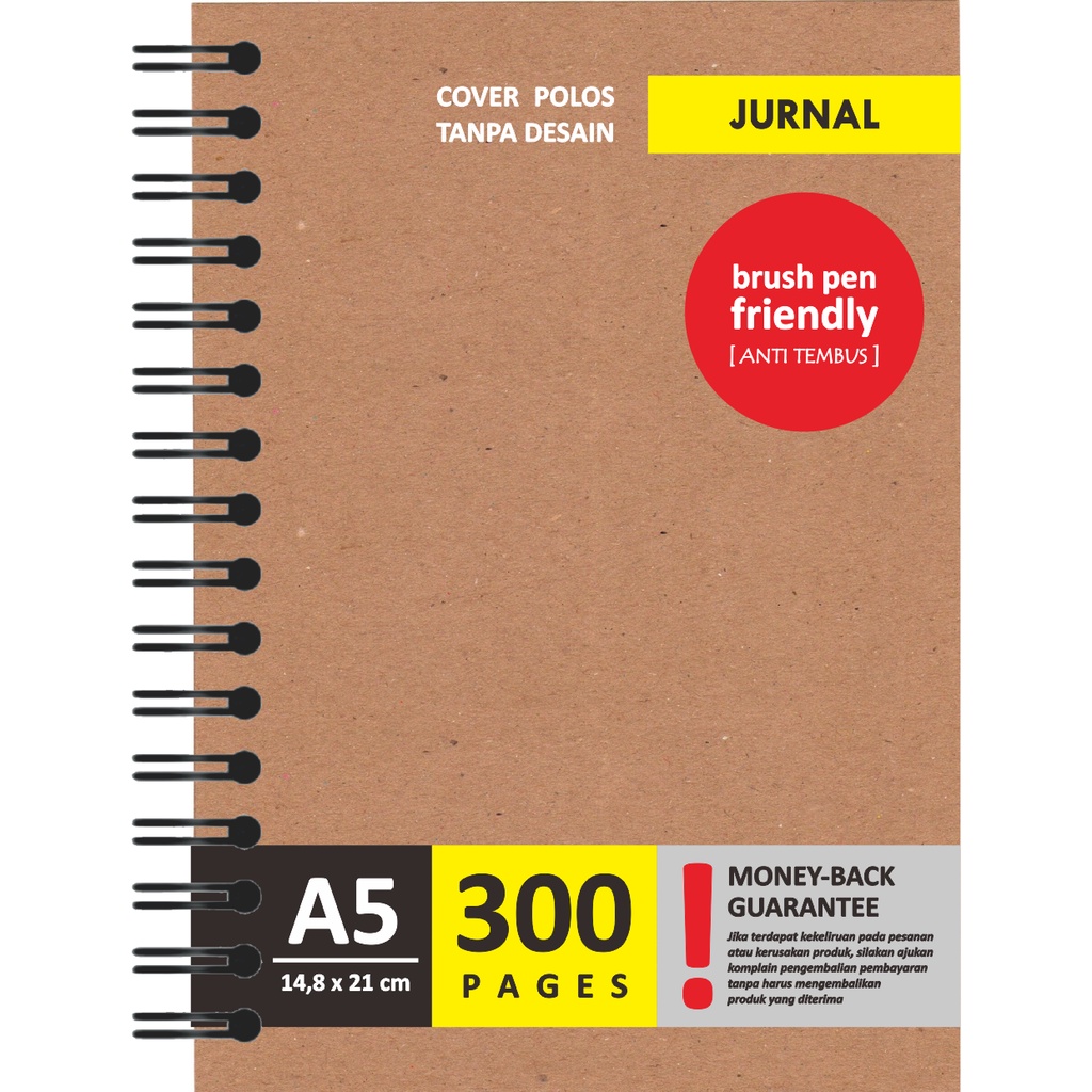 

JURNAL DIARY Cover Vintage Polos A5 Softcover MAX Version