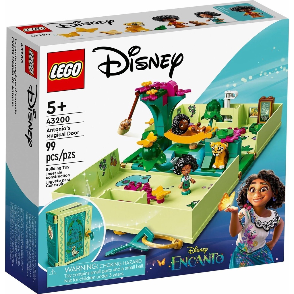 LEGO Disney Princess - 43200 Antonio’s Magical Door Storybook Adventures Set Building Toy Kid Kingdo