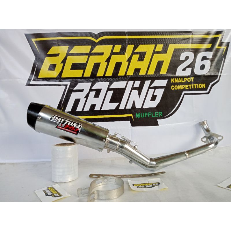 knalpot racing Daytona suzuki spin skydrive skywave hayate