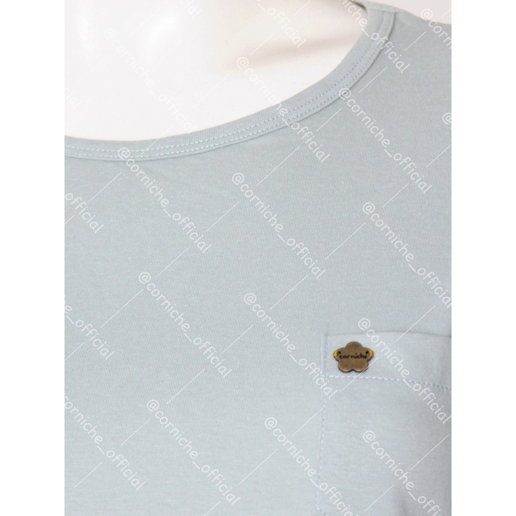 Corniche New Pocket Tee Mint Green - TV231560