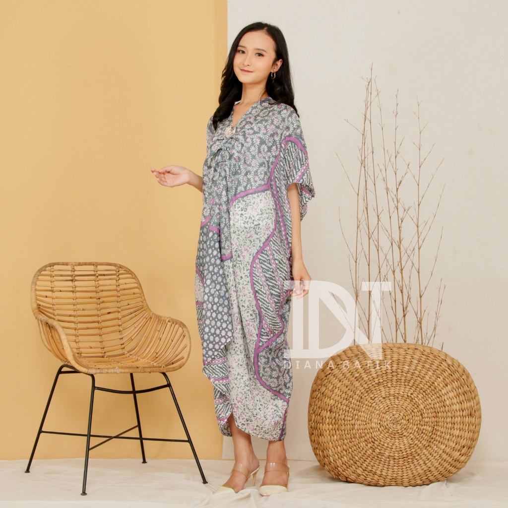 KAFTAN VISCOSE MOTIF NO LACE by Diana Batik