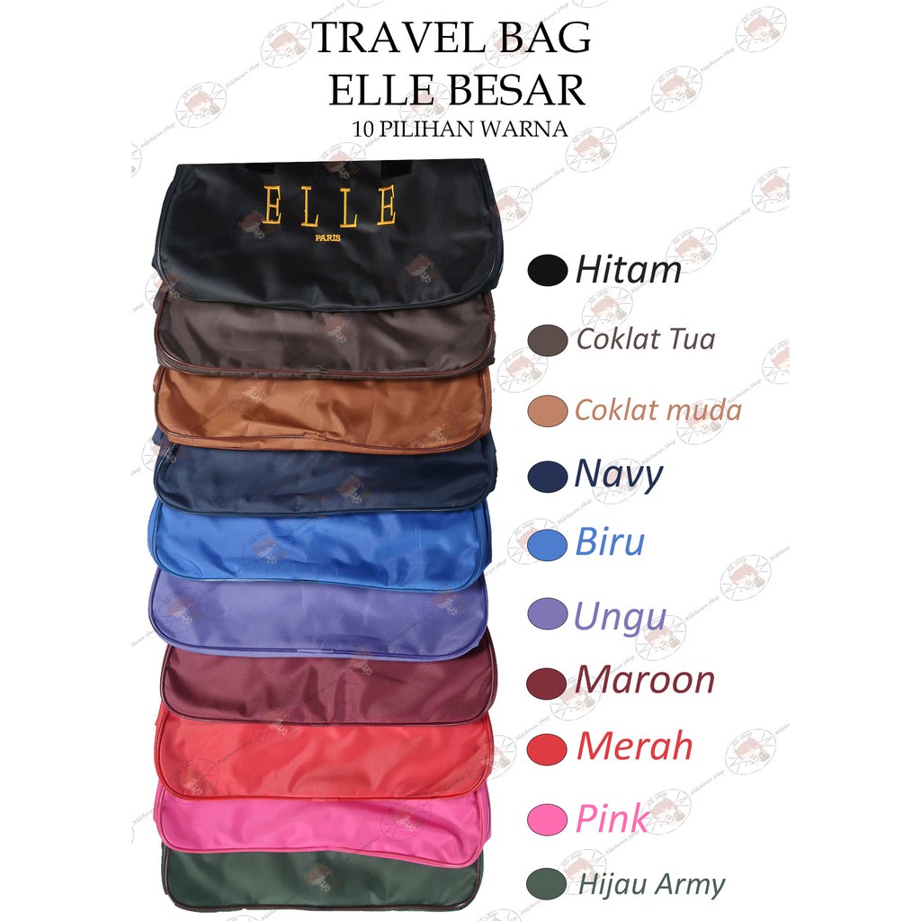 TGM - TAS TRAVEL ELLE TRAVEL BAG TAS PAKAIAN BESAR