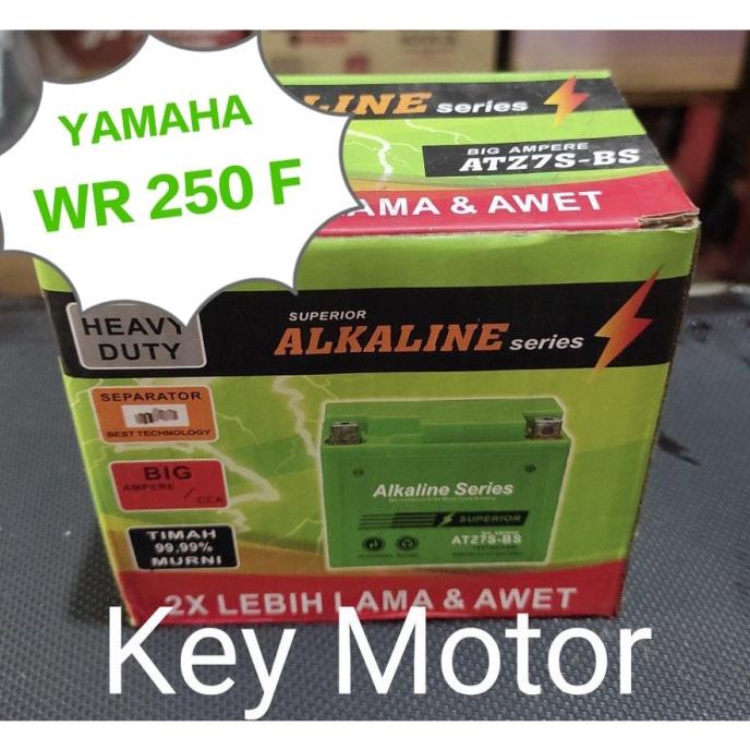 Aki / Accu Kering Alkaline Alkalin Series Motor Yamaha Wr 250 F Wr250F Debezzz