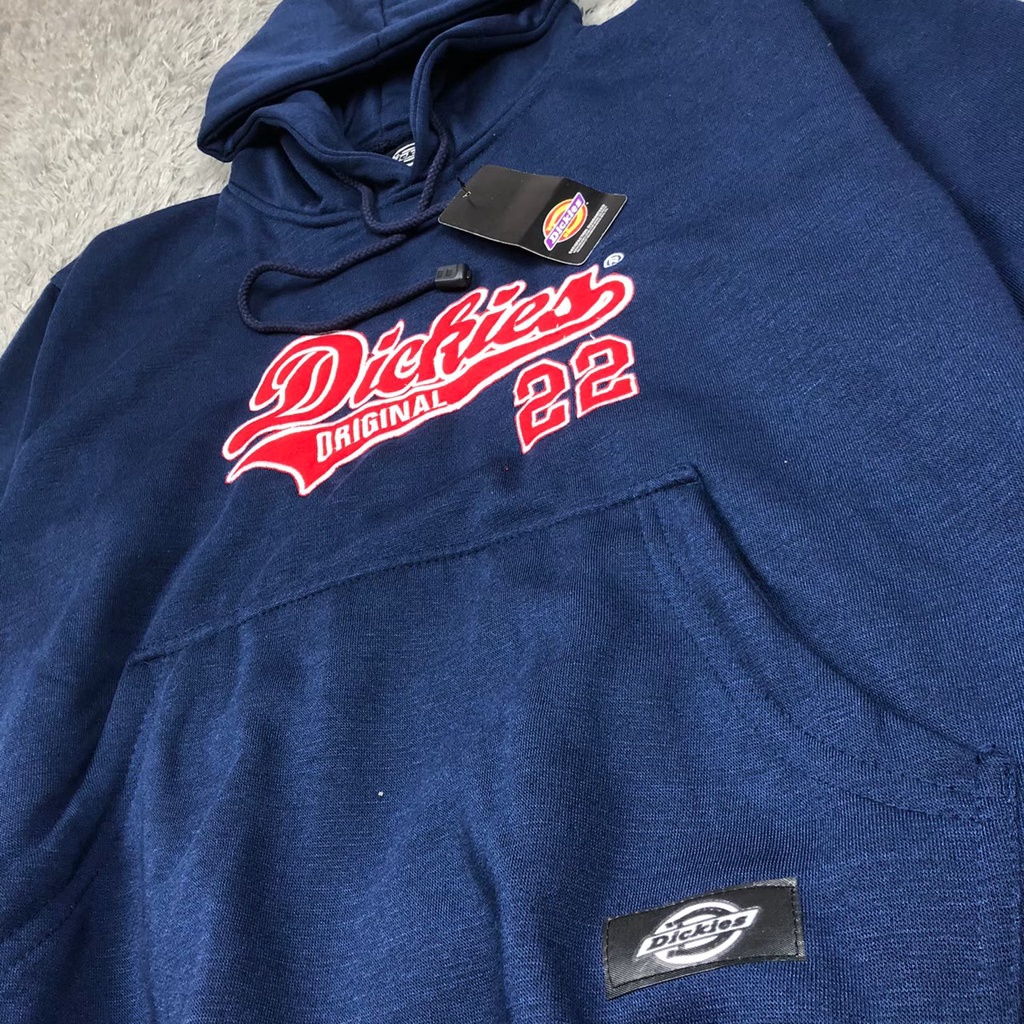 Sweatshirt Hoodie Dickies 22 Blue Navy Bordir - Jaket sweater Hoodie Dickies Bordir