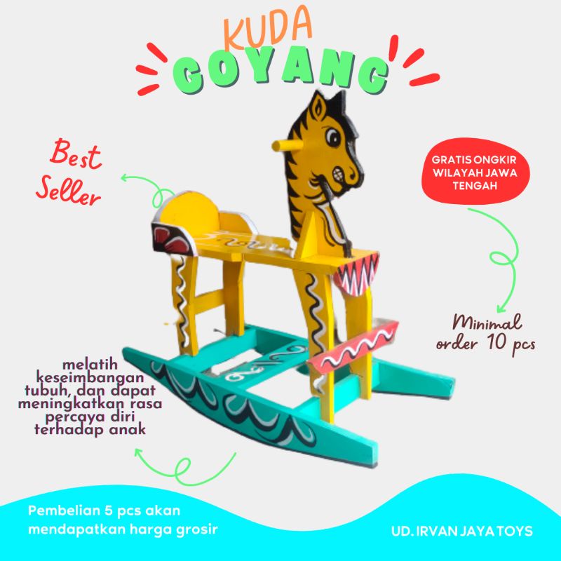 Kuda Goyang Kuda Jungkit Kuda Kudaan Kuda Kayu