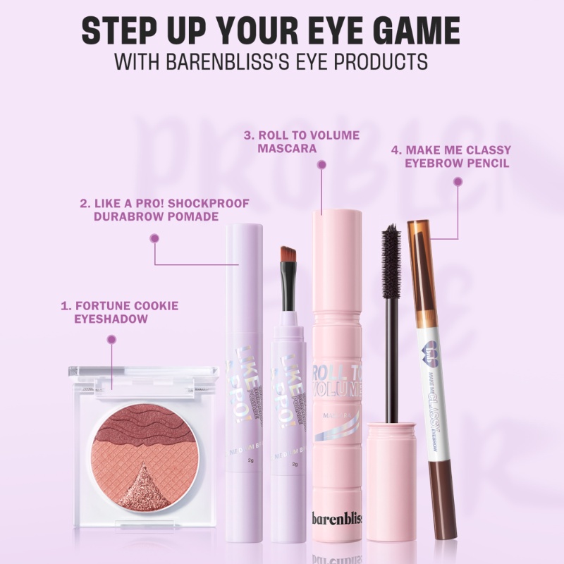 [BPOM][100% ORI&amp;READY]BNB barenbliss Korean Roll To Volume Mascara 「Long Lasting Waterproof Smudgeproof」