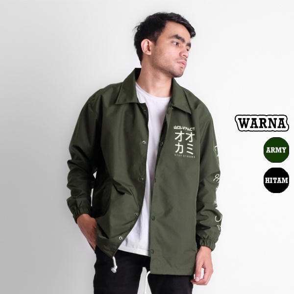 JAKET PRIA SENINE | JAKET TULISAN JEPANG