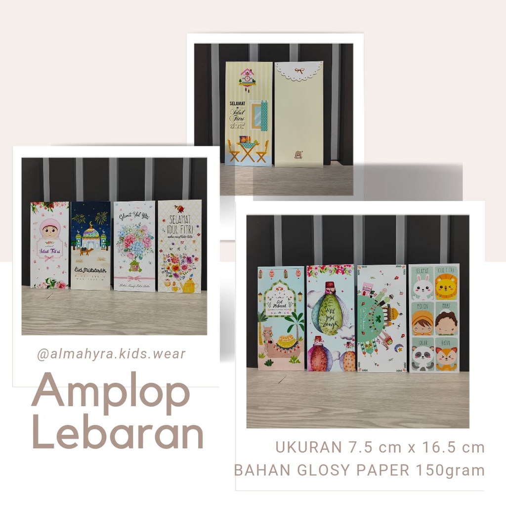 

Amplop Lebaran Besar Exclusive - Uang Tanpa Dilipat Isi 5 Pcs