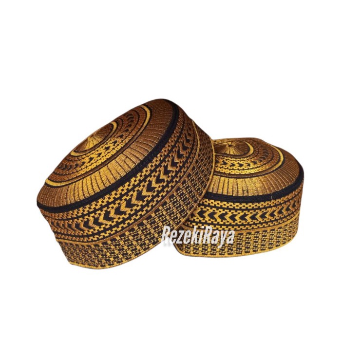 PROMO PECI KOPIAH USTAD ADI HIDAYAT BORDIR FULL EMAS PECI BANGLADESH - NOMOR 5 MURAH TERBARU TERLARI