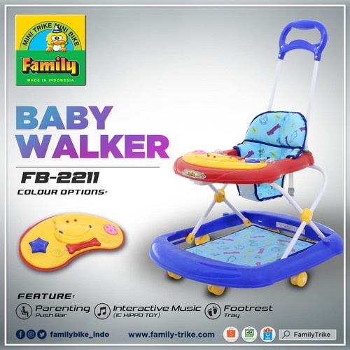BABY WALKER FAMILY FB-2211 LD ADA MUSIK