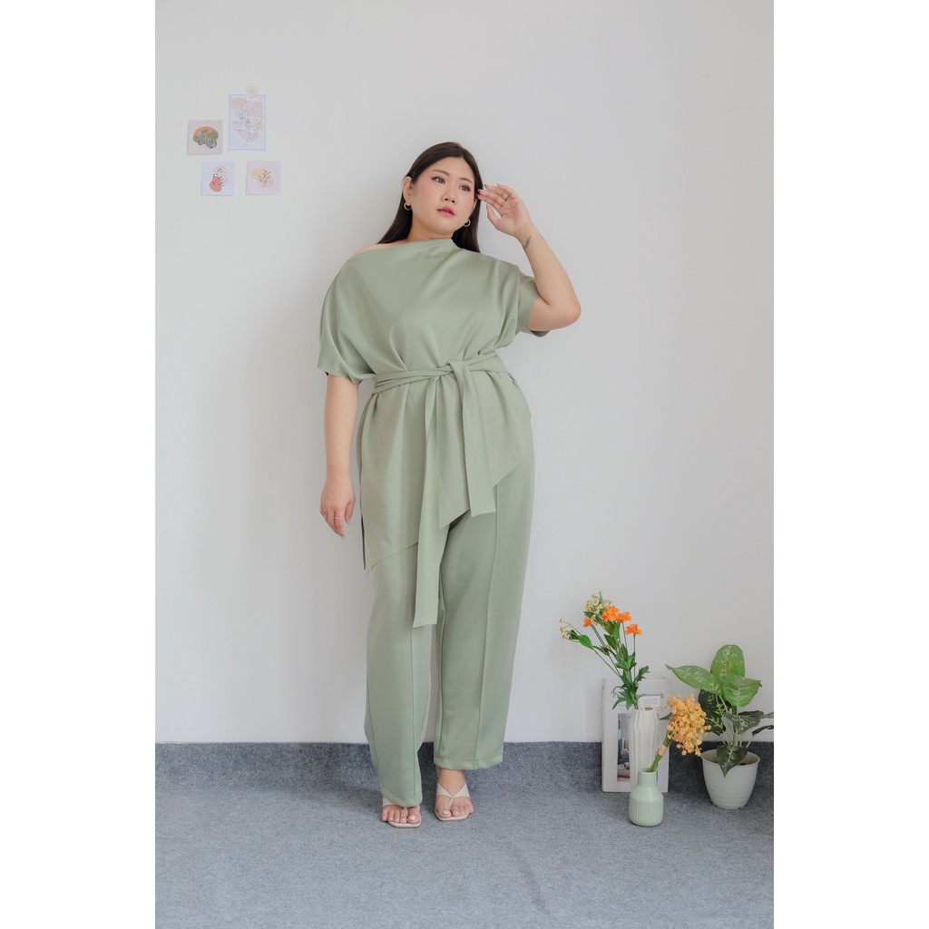 BIGWELL ZEYA BLOUSE - ATASAN WANITA JUMBO - BAJU BIGSIZE WANITA