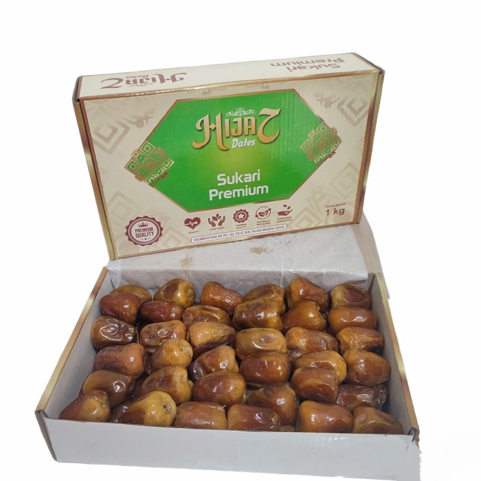 

✨NEW✨ -KURMA SUKARI PREMIUM AMIRA 1KG Sukkari Arab Saudi Kualitas Terbaik- 2.2.23