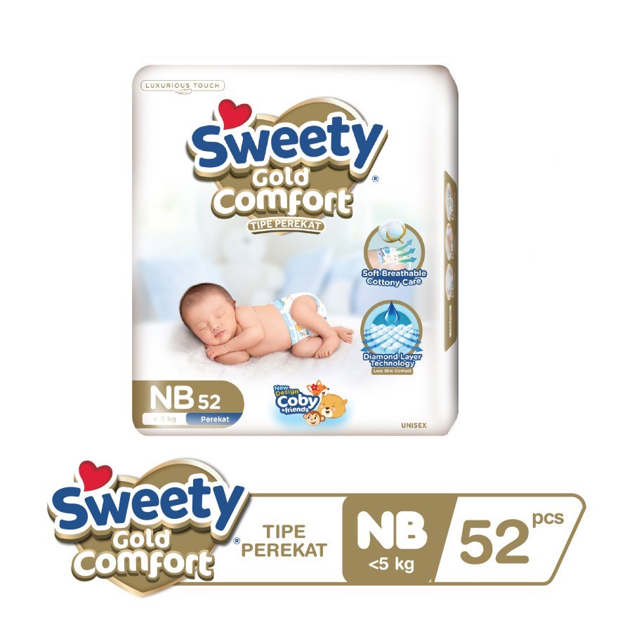 Sweety Gold Comfort Newborn 52