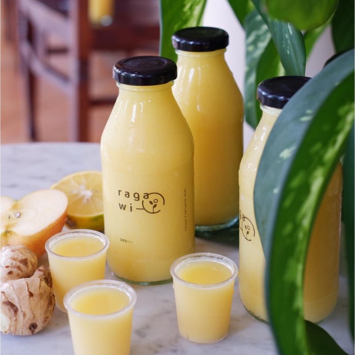 

GINGER LEMON SHOT / JAHE LEMON