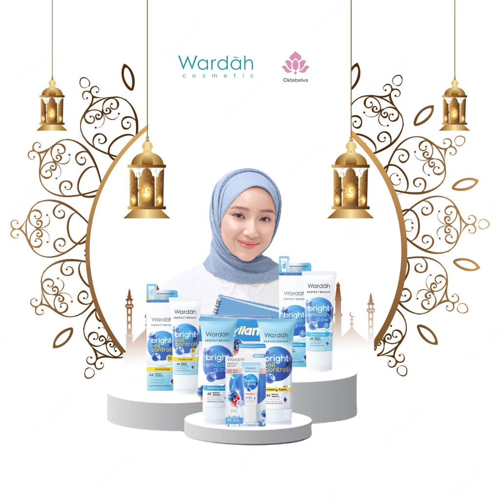 Pak Ramli | Paket Ramadhan Glowing Wardah | Wardah Perfect Bright | FW | Moisturizer | Serum | Isi 3